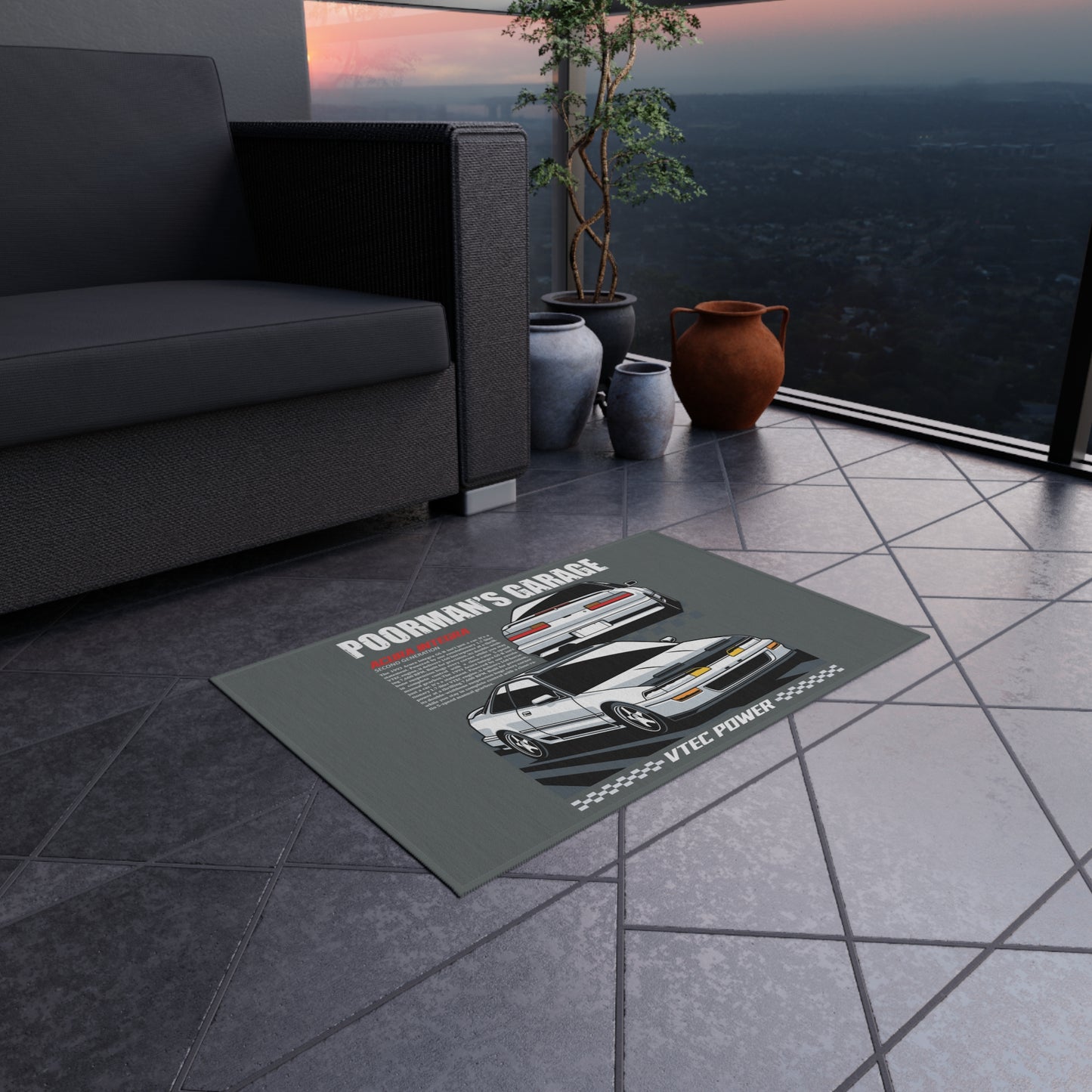 Outdoor Rug - Integra GSR Design