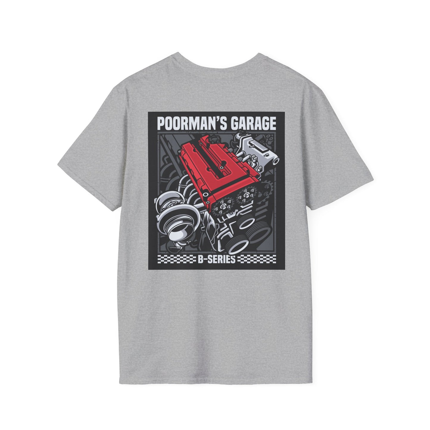Honda Engine Unisex T-Shirt - B Series Design