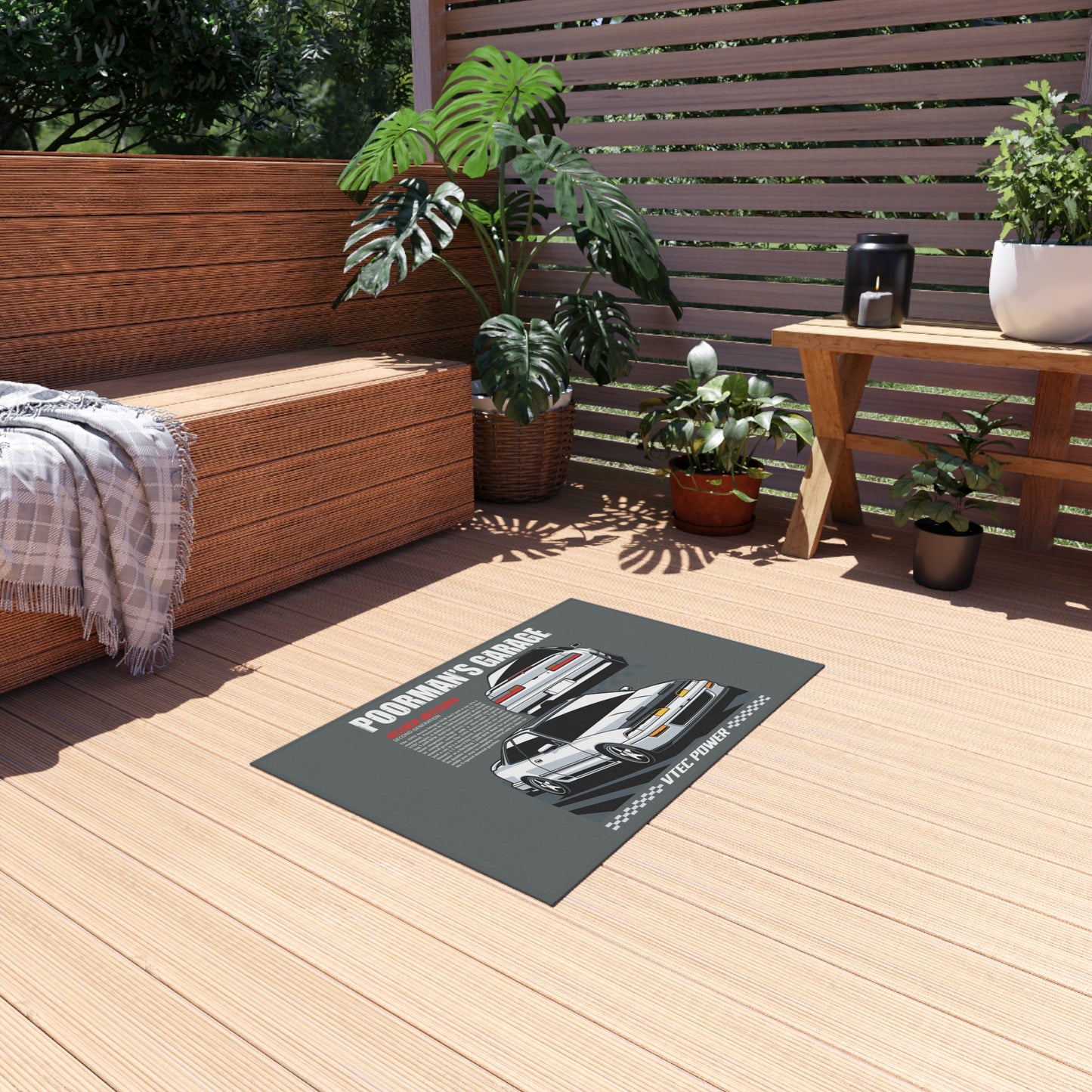 Outdoor Rug - Integra GSR Design
