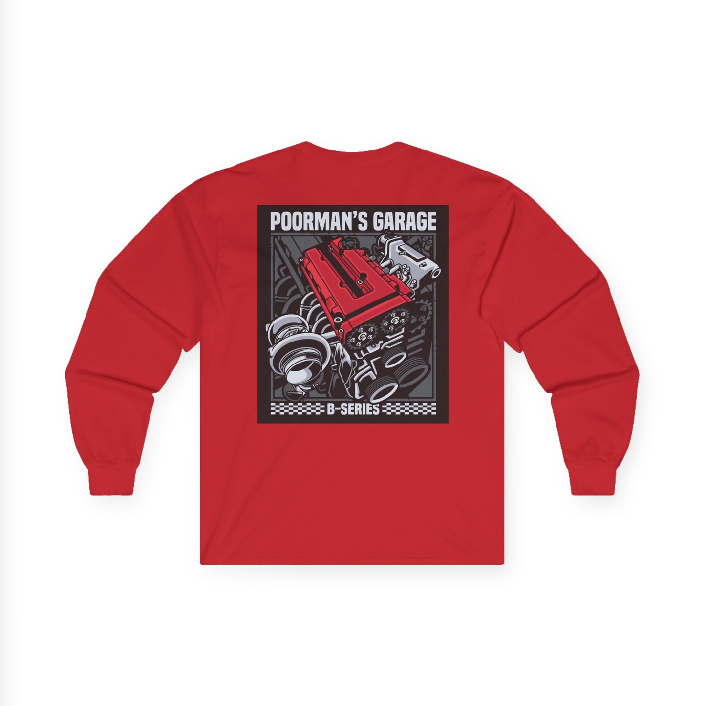 Long Sleeve Tee - Honda B Series Engine Design