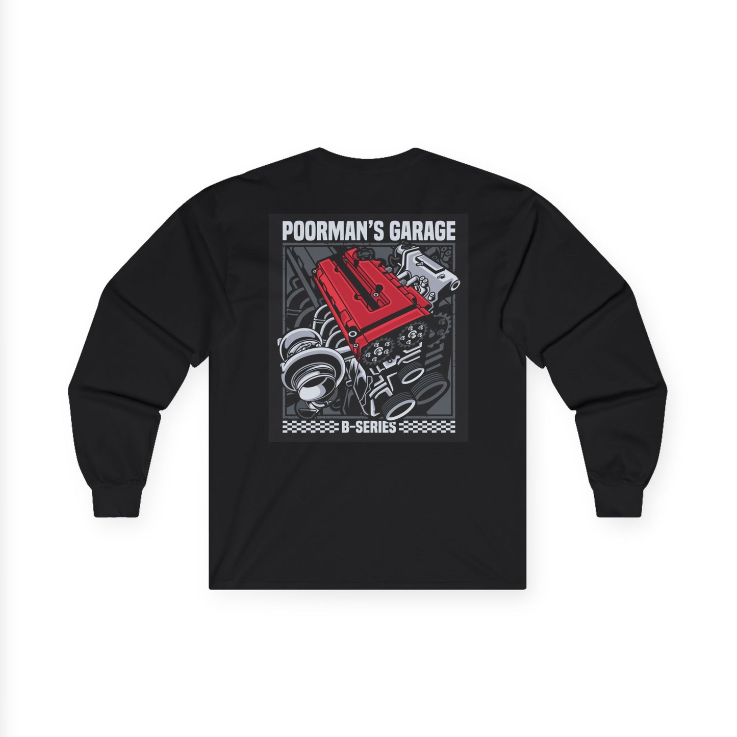 Long Sleeve Tee - Honda B Series Engine Design