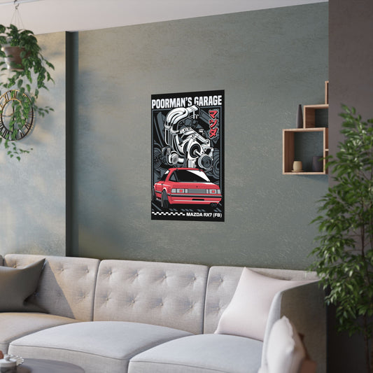 Rx7 Satin Posters (210gsm)