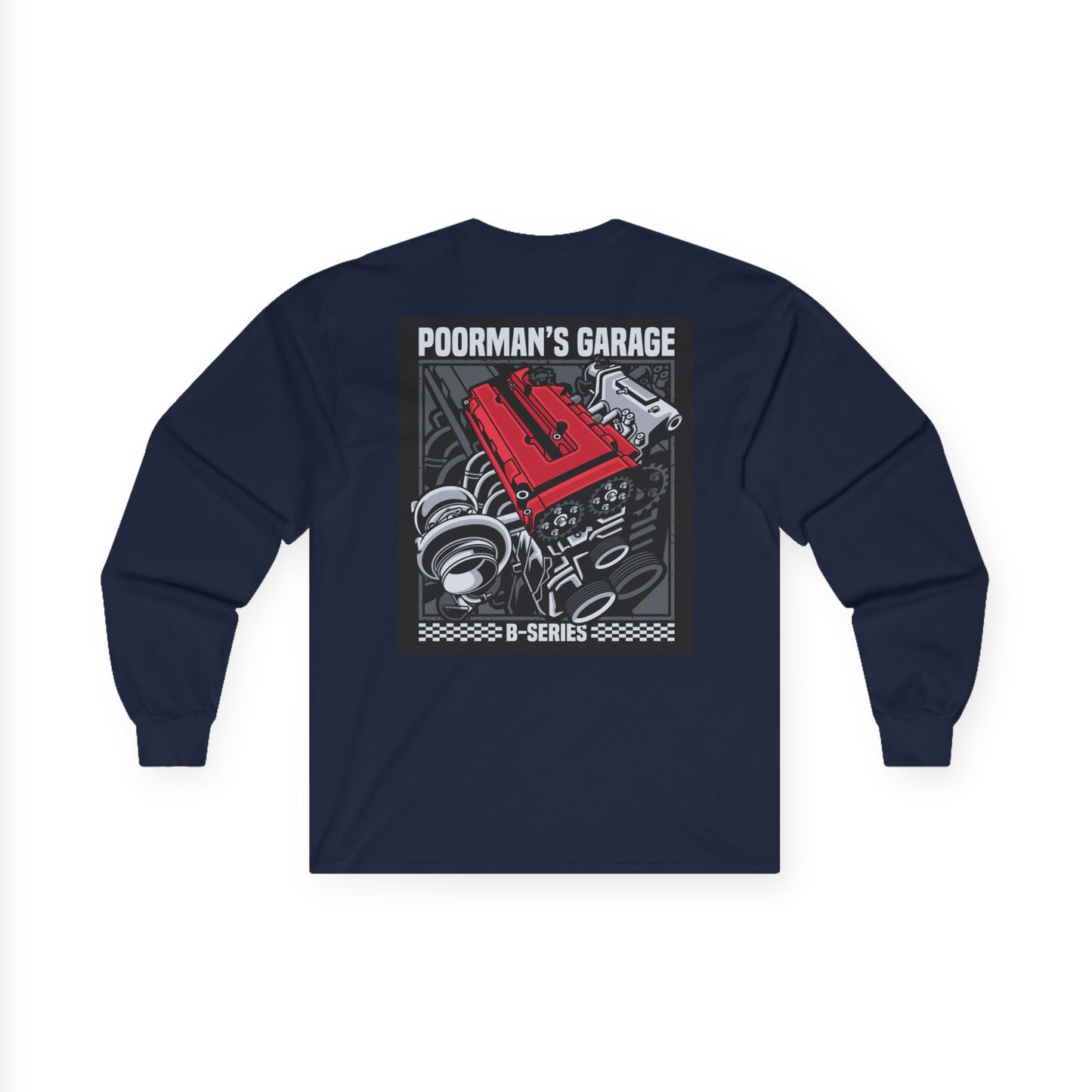 Long Sleeve Tee - Honda B Series Engine Design