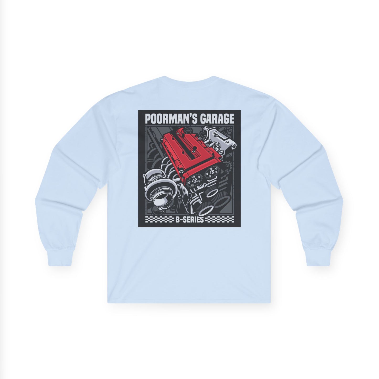 Long Sleeve Tee - Honda B Series Engine Design