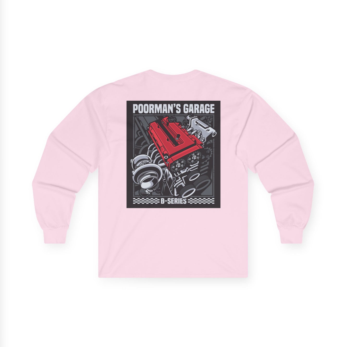 Long Sleeve Tee - Honda B Series Engine Design